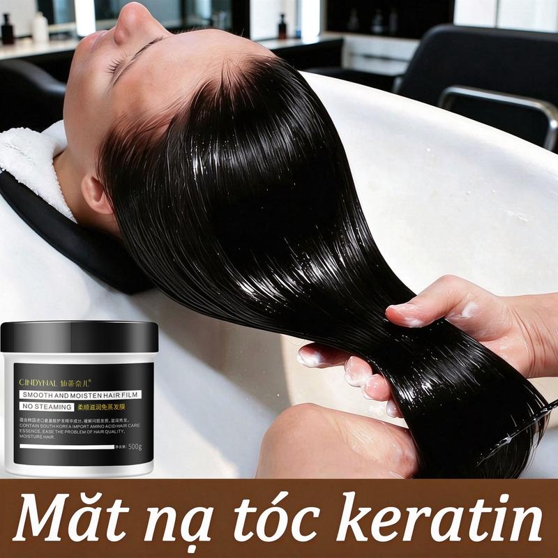 Kem ủ tóc Mặt nạ tóc keratin 500g ủ tóc phục hồi hư tổn khô xơ dưỡng mềm mượt Giảm gãy rụng và ngăn ngừa rụng tóc