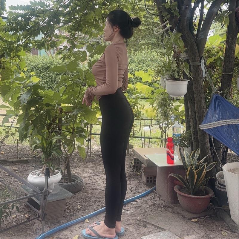    M61 _ M92   Quần legging lưng thun su dẻo cạp cao   không túi   tôn dáng che khuyết điểm mềm mát co giãn  có bigsize   40 _ 65kg   