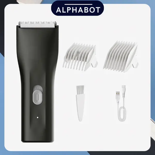 ENSSU Body Trimmer Professional Hair Clipper Alat Cukur Elektrik Rambut Kumis Jenggot Tanpa Kabel IPX7 WaterProof ES006