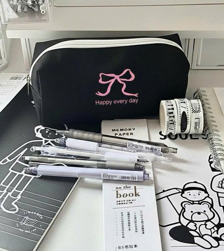  Túi đựng bút bằng vải bố pvc,hộp đựng bút túi đựng viết in họa tiết dễ thương tiện dụng cho học sinh - HỘP BÚT VẢI BÔ PVC 