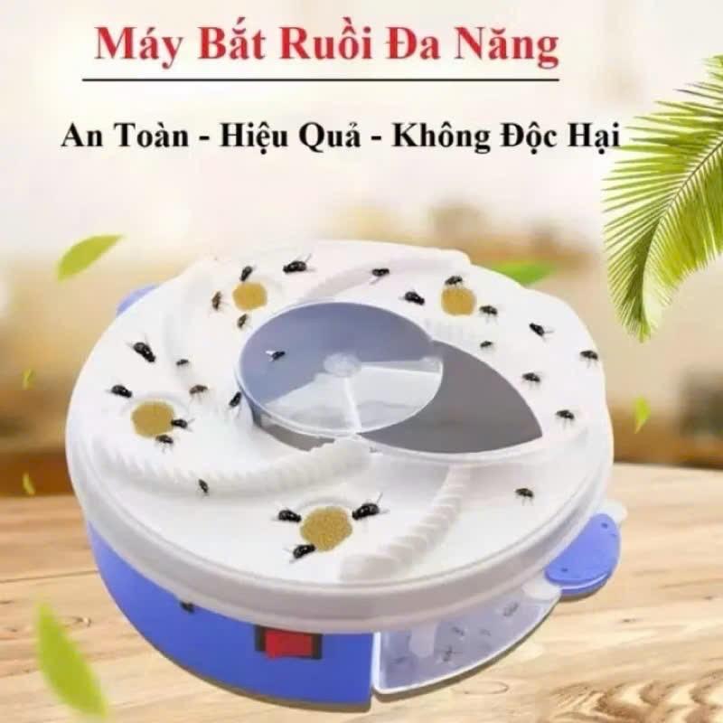 Máy Bắt Ruồi Tự Động Thông Minh - Máy Bắt Ruồi Chạy Điện Không Dùng Hóa Chất