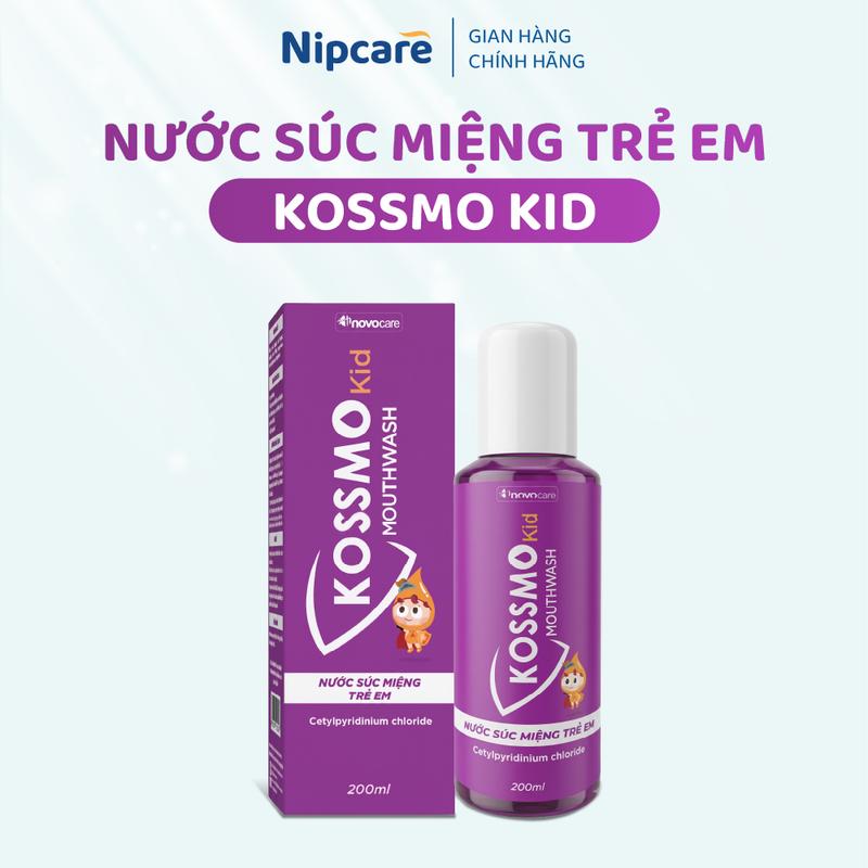 Nước súc miệng trẻ em Kossmo Kid
