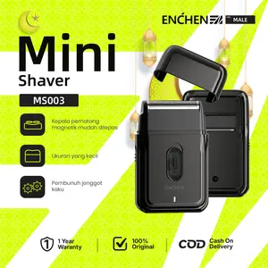 【COD】ENCHEN MS003 Alat Cukur Elektrik Alat Cukur Kumis Jenggot Portable Slim mini Electric Shaver Pencukur Hita