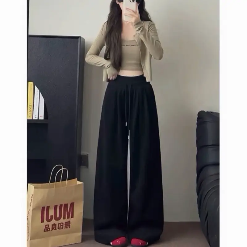 [CÓ BẢN NẤM] QUẦN SUÔNG CẠP CAO ỐNG RỘNG VẢI NỈ HAI DA PHONG CÁCH TRẺ TRUNG NĂNG ĐỘNG MẪU MỚI 2025 | BigBuy360 - bigbuy360.vn