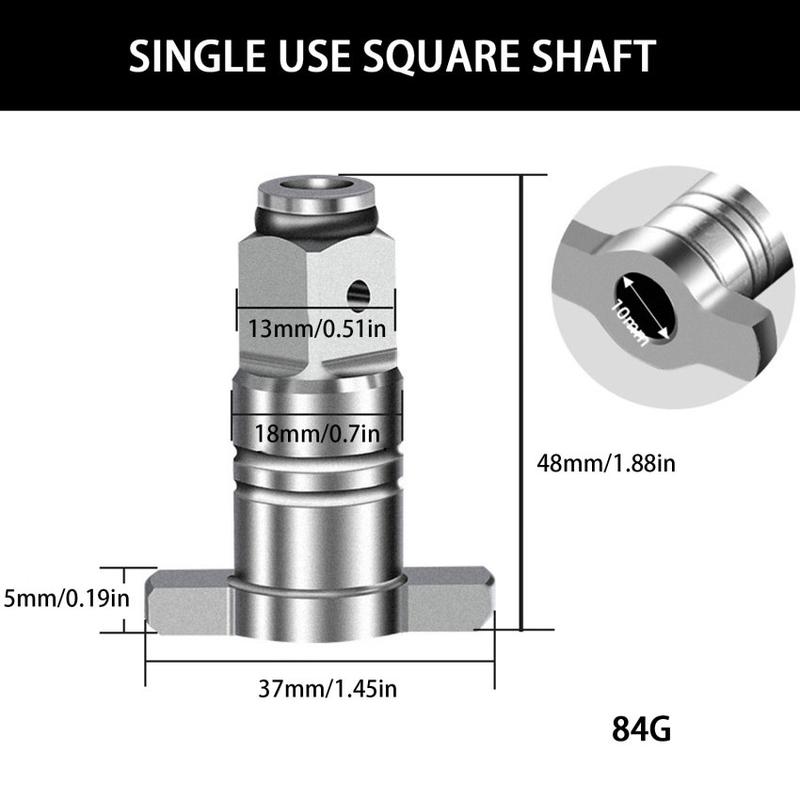 Product Introduction of 1PC 18V Electric Brushless Impact Wrench Shaft Accessories Single Dual Use Cordless Wrench Part Power Tool Accessory Drill 11