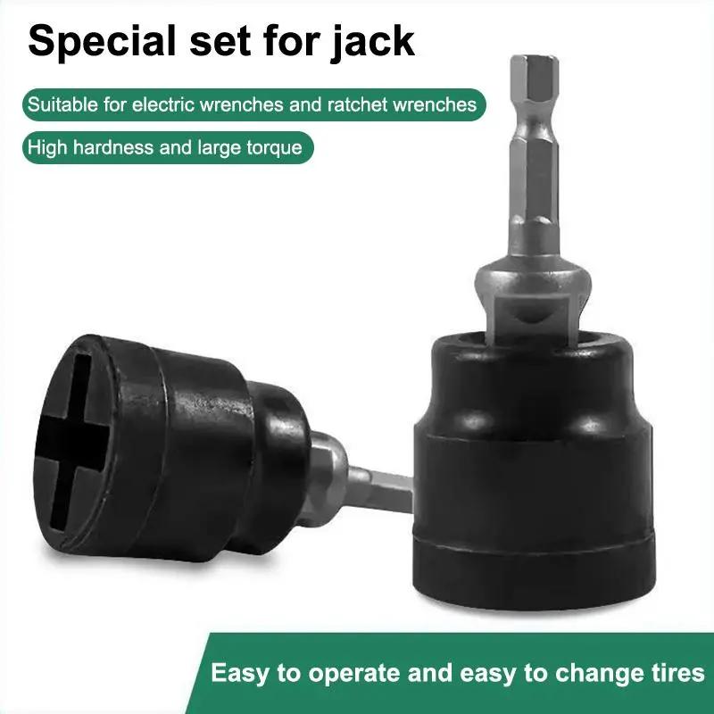 xe kéo phổ quát bộ chuyển đổi jack rv khoan jack ổn định xe adapter tháo rời…