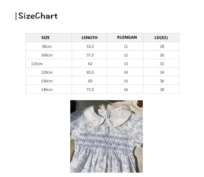 Product Introduction of [Babydoraa] DS-262 DuduCream Dress Anak Perempuan Kualitas Top usia 1-8tahun 0