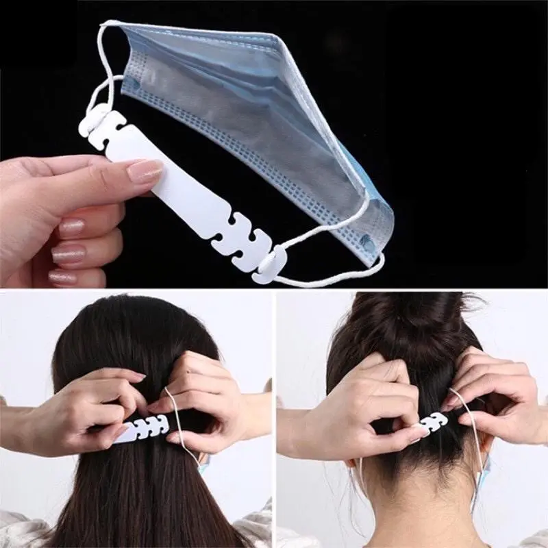 Pengait Masker Konektor Tali Masker Strap Kepala Hijab DELLO FOR CAT 10pcs 2