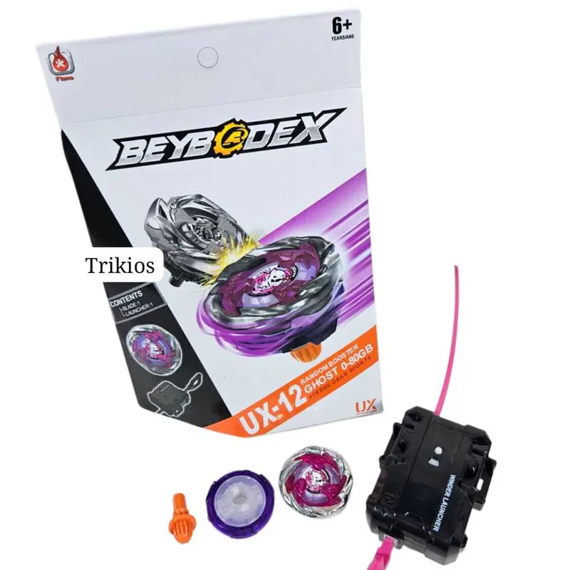 Gasing Bey Gyro BX UX Series Merk Flame UX 11 UX 12 UX 13 BX 36 BX 38 BX 39 Impact Drake BX 034 Cobalt Dragoon - Mainan Gangsing Gyro Terbaru 7