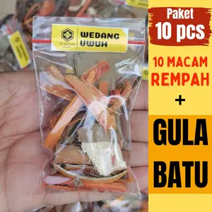 Wedang Uwuh Paket 10pcs Asli Rempah Lengkap Jahe Kapulaga Khas Jogja Solo