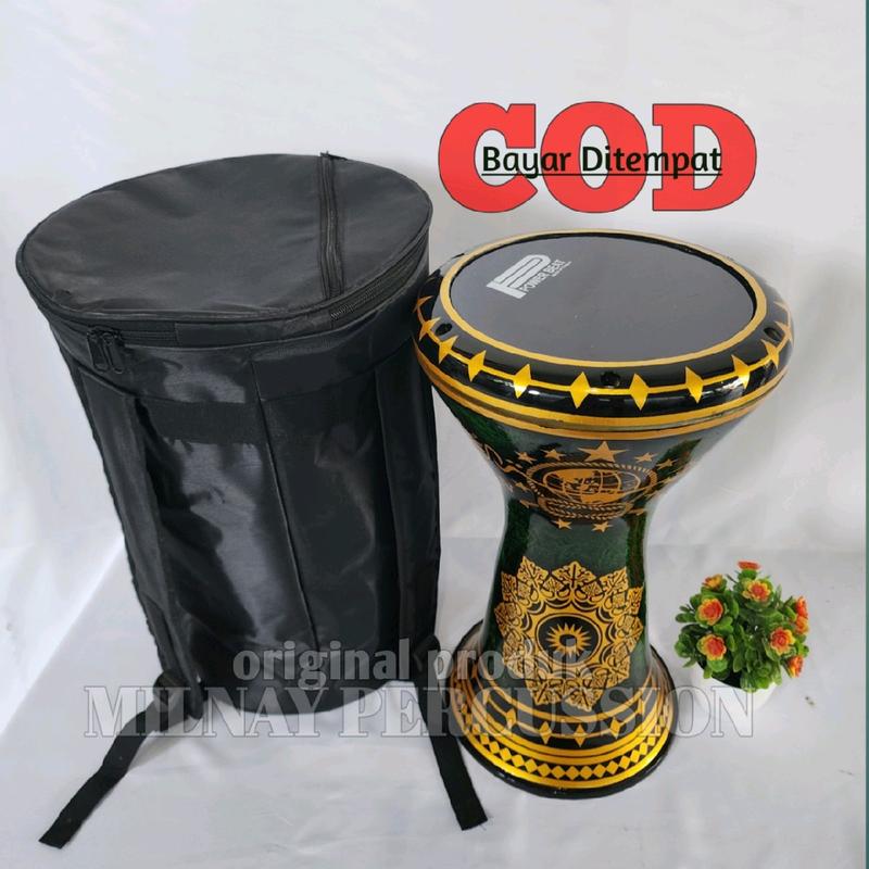 Darbuka size 8 inci Motif NU Bonus kunci L. Aluminium 1