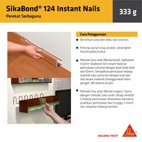 Gambar Sikabond 124 Instant Nails Perekat Lem Kayu Panel Dinding Serbaguna dari Sika Jakarta Kota Tangerang 4 Tokopedia