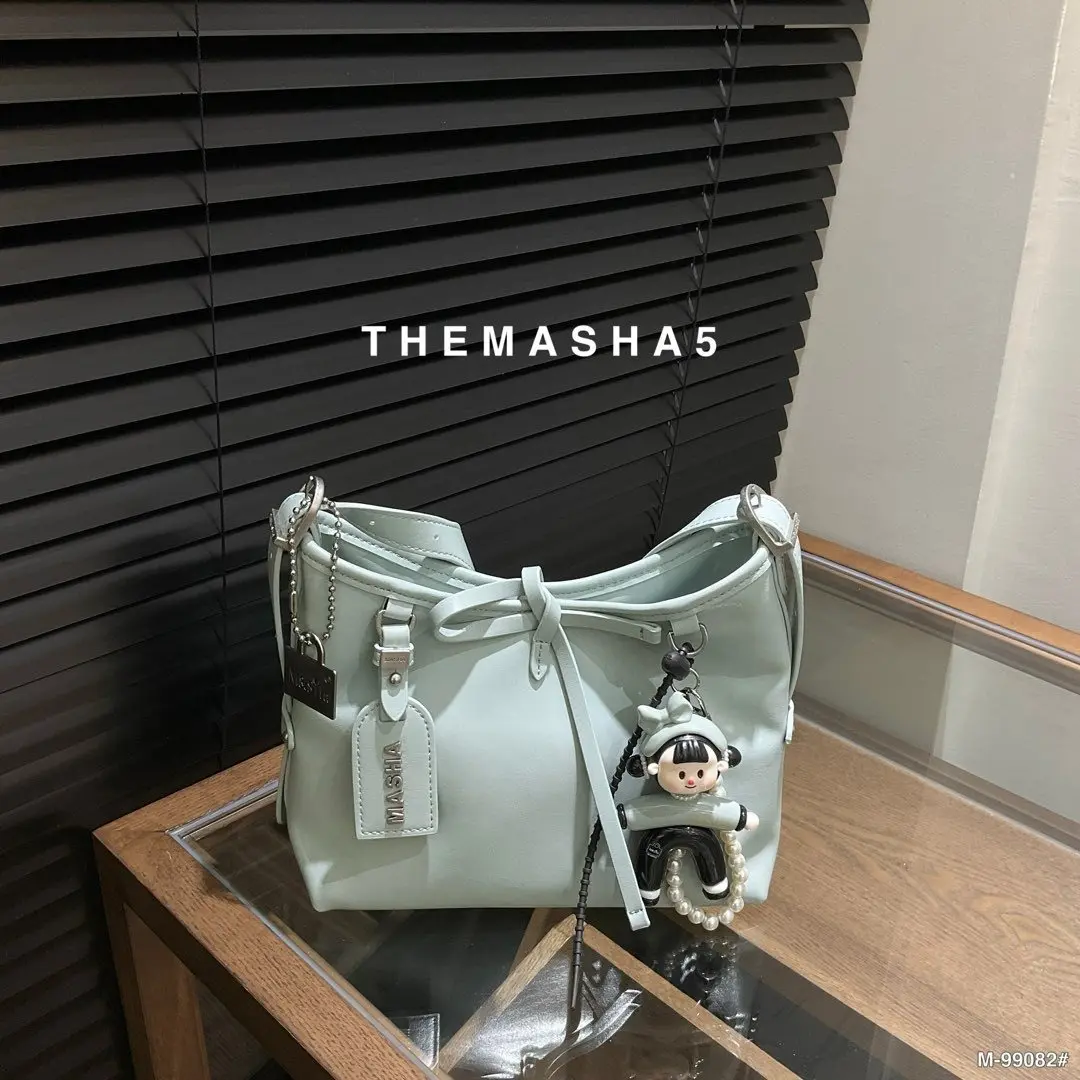[NEW- Kèm charm] Túi xách nữ hobo THE.MASHA trẻ trung thời thượng cao cấp size nhỏ LC0096