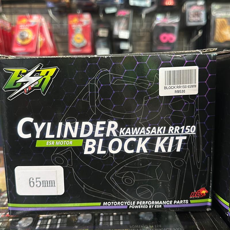 BLOCK KAWASAKI RR150 ESR 59MM 65MM 68MM - TikTok Shop Malaysia