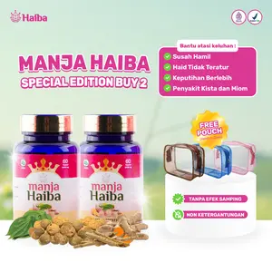 [FREE POUCH] Manja Haiba Manjakani FREE 1 BOTOL Solusi masalah kew4nitaan, Pr0mil