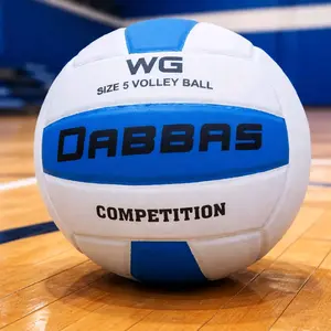 DABBAS Voly Bola Voli Star Regular Ball Size 5 Bonus Jaring Pentil dan Volley Kualitas Terbaik untuk Latihan dan Pertandingan Volly Outdoor Bahan Empuk