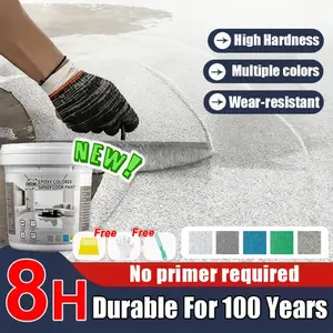 100 tahun bebas mengelupas  cat ubin epoksi cat ubin tahan air cat lantai epoksi cat dasar epoksi tugas berat untuk pelapis lantai cat lantai simen exposy cat batu cat epoksi tahan air toilet epoksi