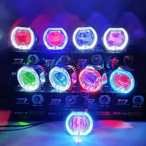 CR7 Projie Biled Cut Off Mini 2.5 Inch D2 D3 Jauh Dekat 30 Watt Waterproof Plus Devil