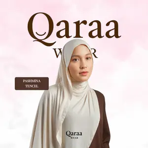 Qaraa Wear Pashmina Tencel | Pashmina Mleyot | Rayon Premium | Pashmina Dimsum