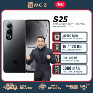 [EXCLUSIVE PUTRA SIREGAR] ITEL S25 [8+8/128GB] GARANSI RESMI ITEL INDONESIA - IP54 - 50 MP - 5000 mAh