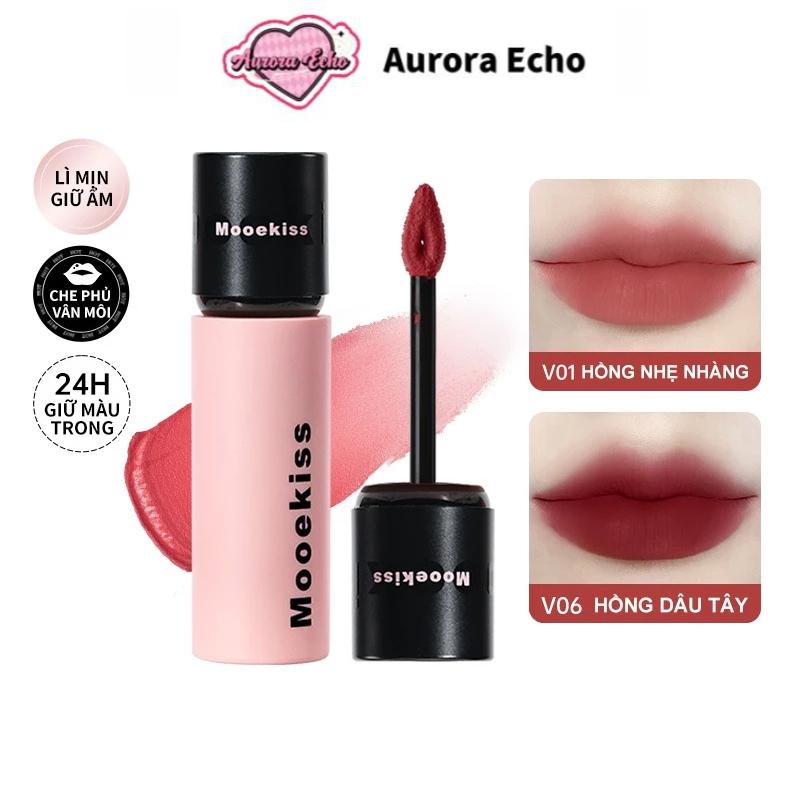 3g Son Kem Lì Mooekiss Son Môi Lì Làm Trắng Lớp Hoàn Thiện Nhung Lì Không Dễ Làm Vết Bẩn Cốc Không Phai Màu