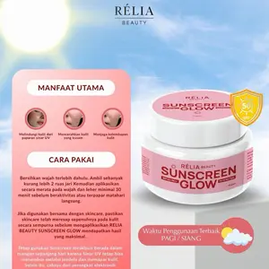 SUNCREEEN GLOW RELIA BEAUTY SPF 50+++