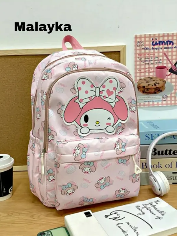 Tas ransel sekolah anak perempuan tas TK SD SMP tas punggung lucu terbaru tas tebal murah Bandung tas sanrio my melodyy kuromi cinamorol 0