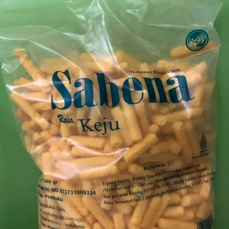 Snack sabena stik ( 1 dus isi  5 pack) ada berbagi macam variant rasa dan juga bisa rasa mix Camilan 4