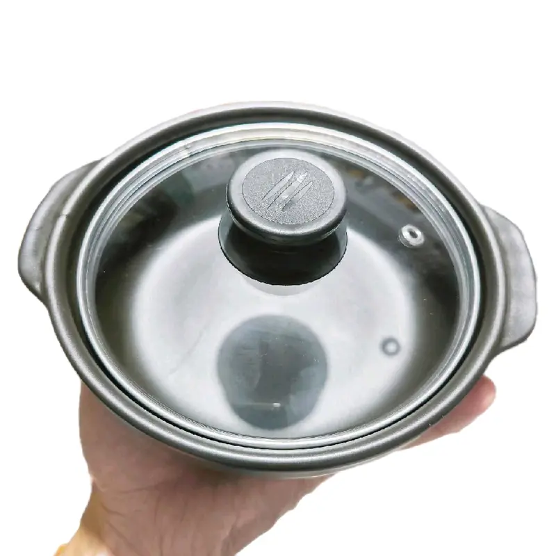Nồi Đất 5" 6" 7" 8" 9" 0.5L 1.0L 1.5L 2.0L 2.5L Màu Đen - Sản Phẩm Chất Lượng 3