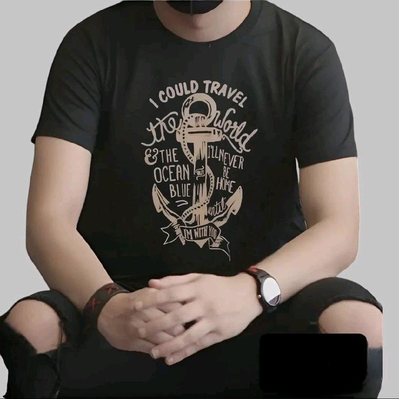 Kaos Distro Cowok Atasan Pria T-shirt Keren Original Lengan Pendek 2