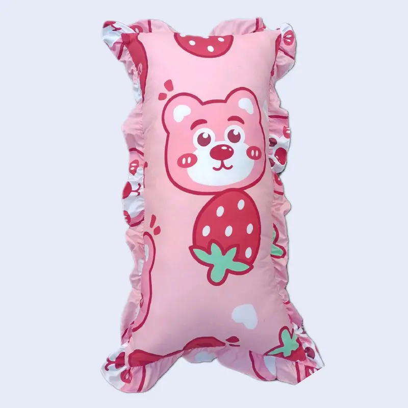 JUAL SARUNG BANTAL CINTA RUMBAI, UKURAN 100 X 50 CM, KAIN KATUN POLYMICRO, PAKAI RESLETING, ANTI LUNTUR, BISA DICUCI, BERAT 150 GRAM 7