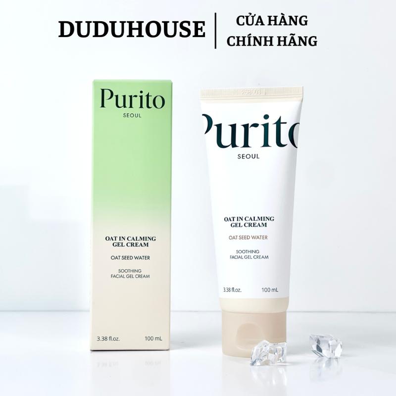 Kem Dưỡng Da Yến Mạch PURITO Oat in Calming Gel Cream 100ml