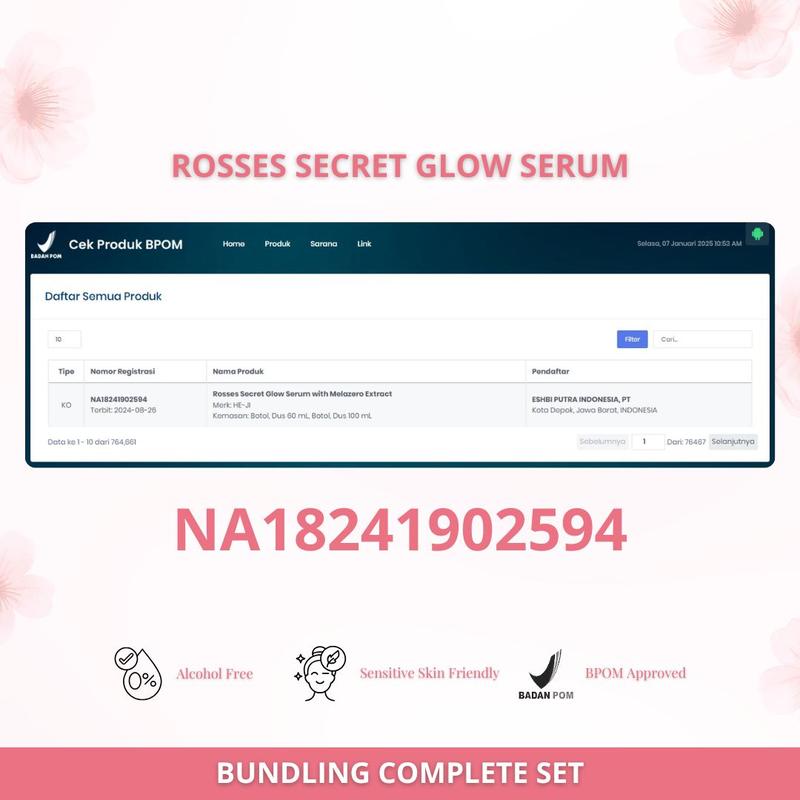 Product Introduction of [He-Ji] BUNDLING Glowing Set - Natural Beauty Care 5