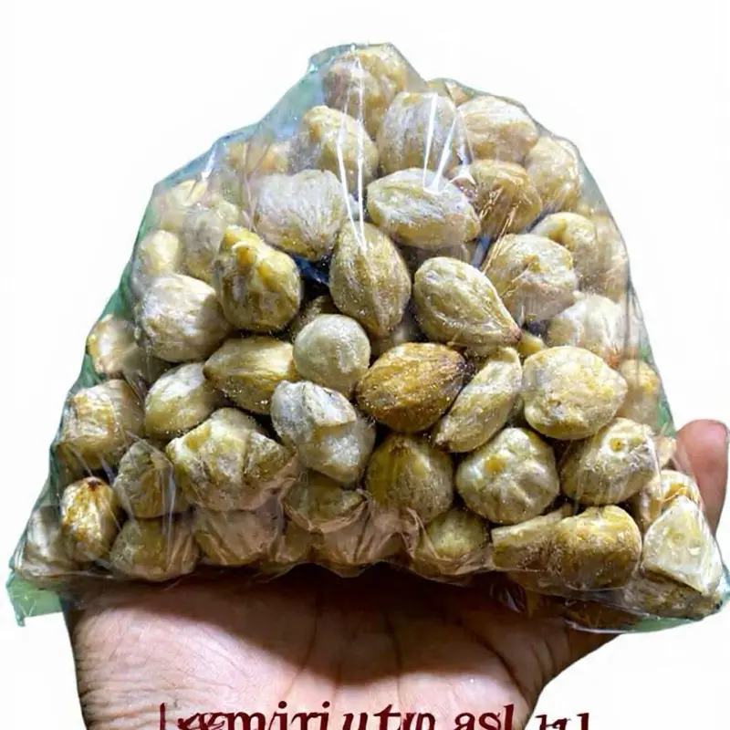 Kemiri utuh/bulat untuk tambahan bumbu masak (250gr, 500gr, & 1kg)