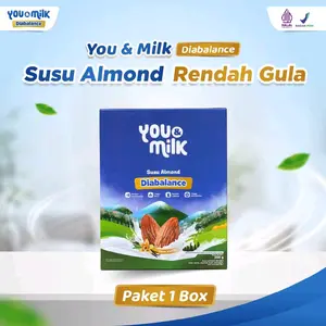 (Spesial Diskon) You & Milk Diabalance Susu Almond Rendah Gula & Bebas Lemak Baik Untuk Kesehatan Tubuh
