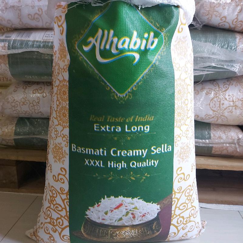 BERAS BASMATI ALHABIB DARI INDIA, 1kg repak Rice 3