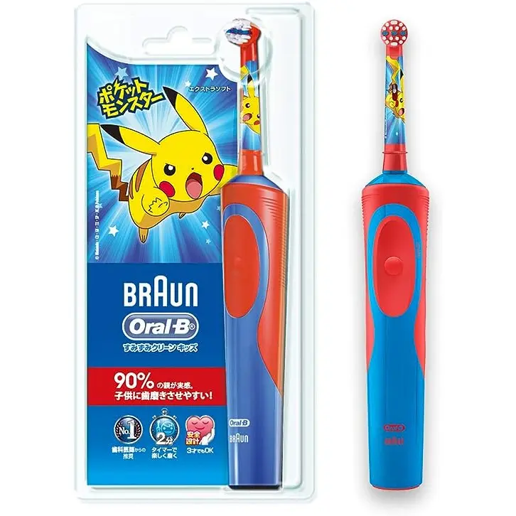 [SG Stock] Oral-B D12 - Kids 3+ Pokemon Corner Clean Electric Toothbrush