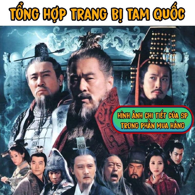  Tổng hợp mô hình Tam Quốc Diễn Nghĩa bằng kim loại - Hoàng mô hình  Tặng kèm giá đỡ  