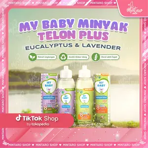 MY BABY Minyak Telon Plus Eucalyptus dan Lavender Minyak Bayi Anti Nyamuk Tahan Lama 8 Jam 60ml / 90ml / 150ml
