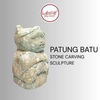 Gambar Leolle Bali Patung Batu Ukiran Handmade | Dekorasi Rumah Zen & Minimalis | Pajangan Meja Batu Alam Pahat Estetik | Ornamen Interior Patung Meditasi Unik | Hadiah Unik Bali Gift | Kado Housewarming Vintage | Natural Stone Art Sculpture - VARIAN A dari Leolle Bali Kota Denpasar 2 Tokopedia