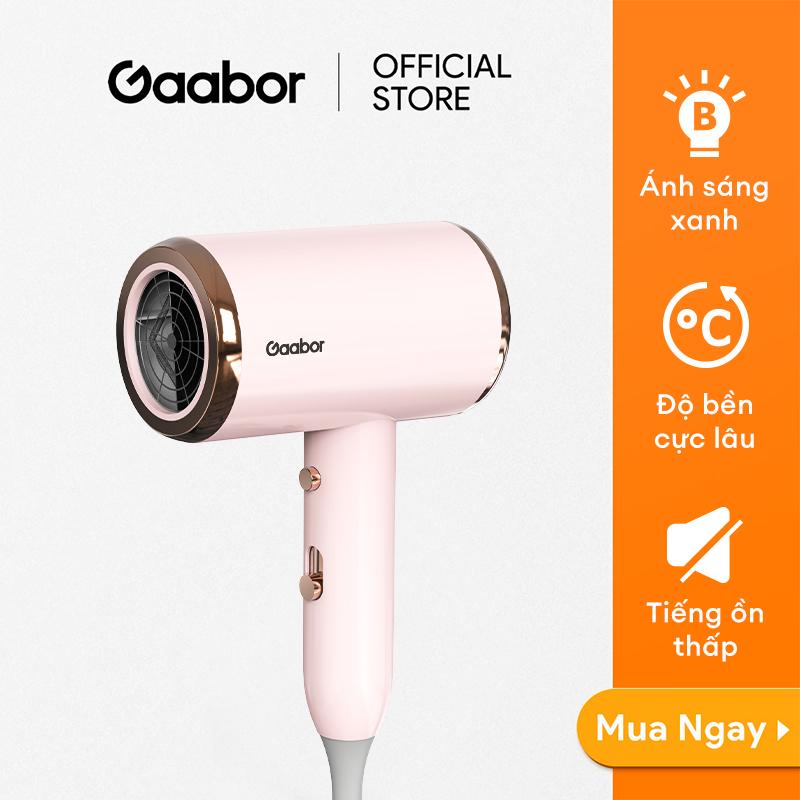 Giam gia soc Máy sấy tóc ánh sáng xanh Gaabor N1000D sấy nhanh 2 chiều nóng…