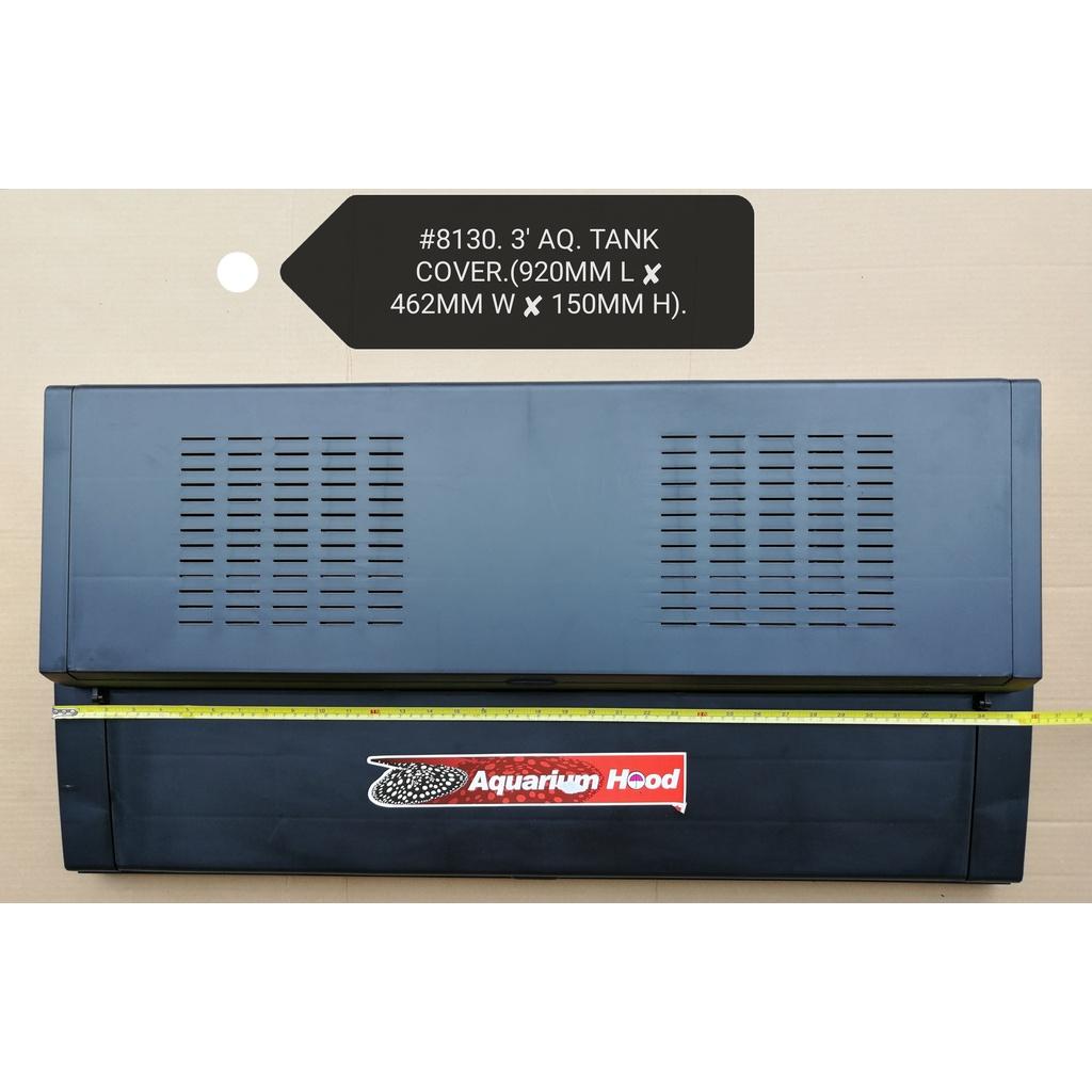 Aquarium Hood 8130 3feet Fish Tank Roof Top Cover [3 Feet, 3 Kaki] Penutup Akuarium 3kaki Bumbung Ikan Atas