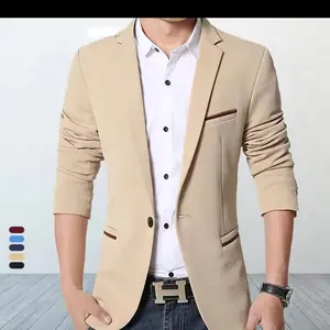 Blazer pria slimfit, jas pria terbaru