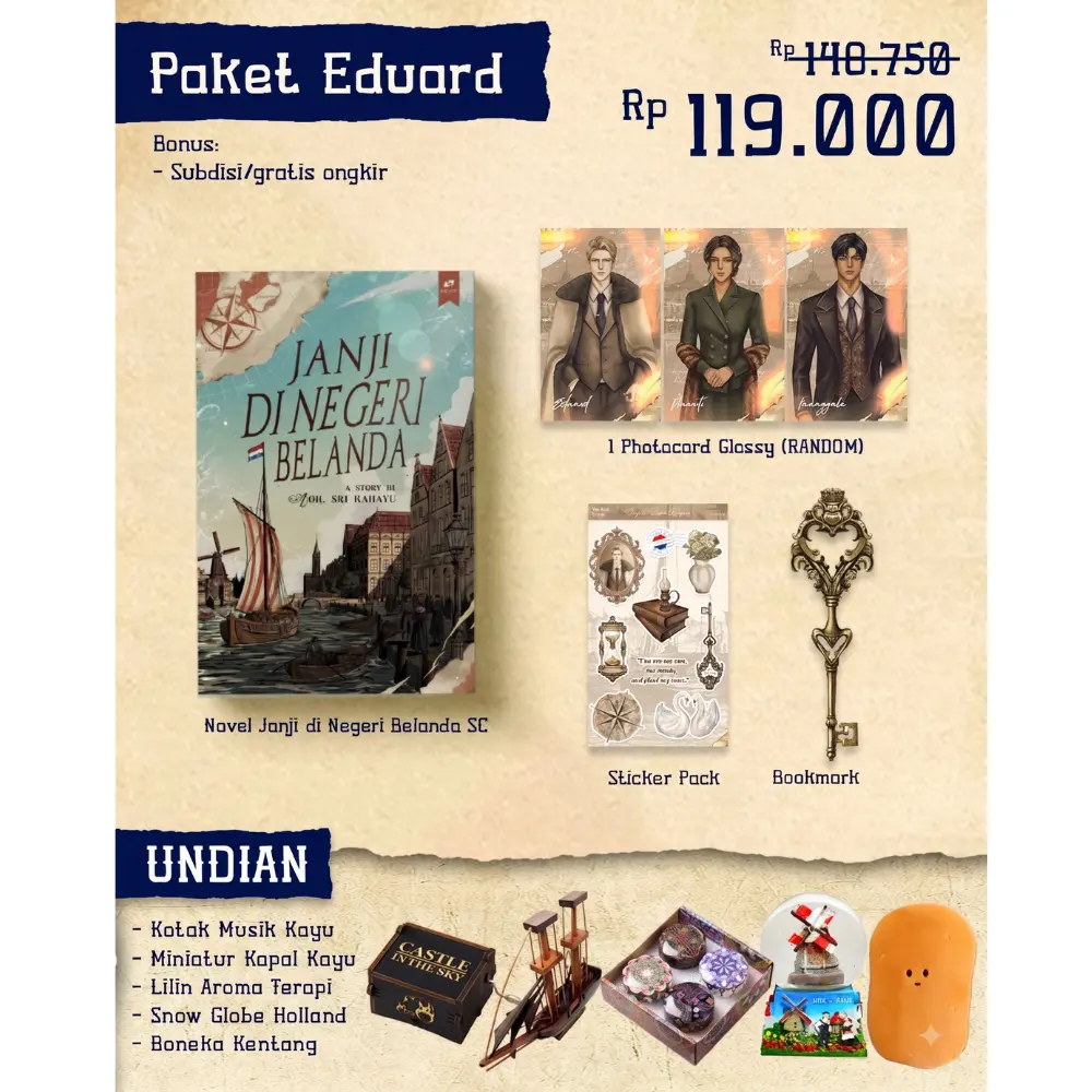 Novel Janji di Negeri Belanda By Agil Sri Rahayu