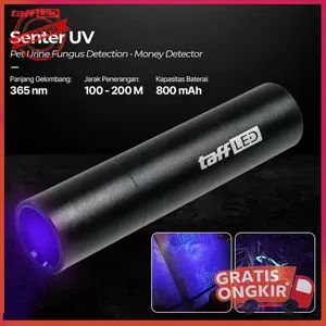 TaffLED Senter UV Pet Urine Fungus Detection Money Detector 365nm - S11-Z