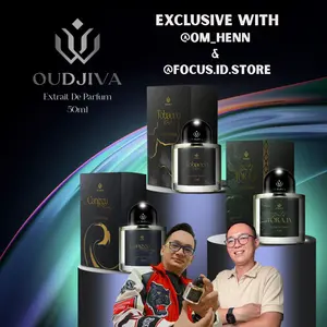 [EXCLUSIVE Om_henn & focus.id.store] OUDJIVA Scent Of Toraja Tobaco Rose Canggu Breeze Extrait De Pafume For Unisex 50ML