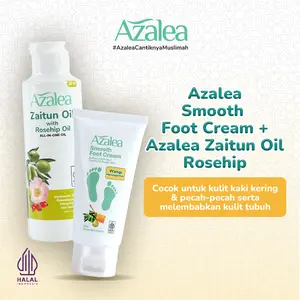 Paket Azalea Foot Cream dan Azalea Zaitun Oil Hand Mencerahkan Tangan