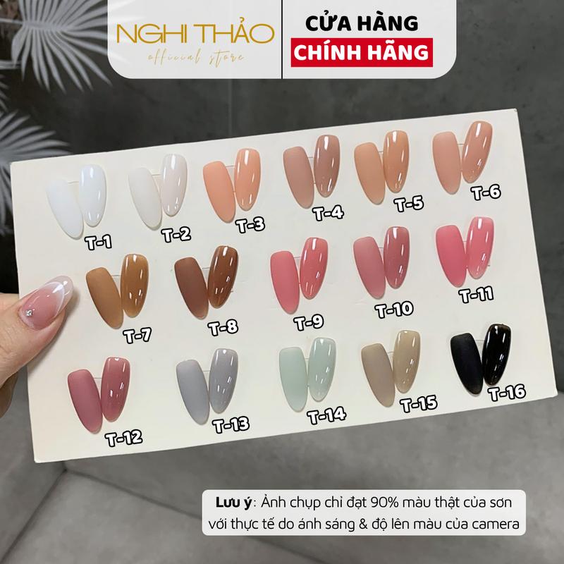 Sơn gel thạch đục lẻ màu RAMYLA