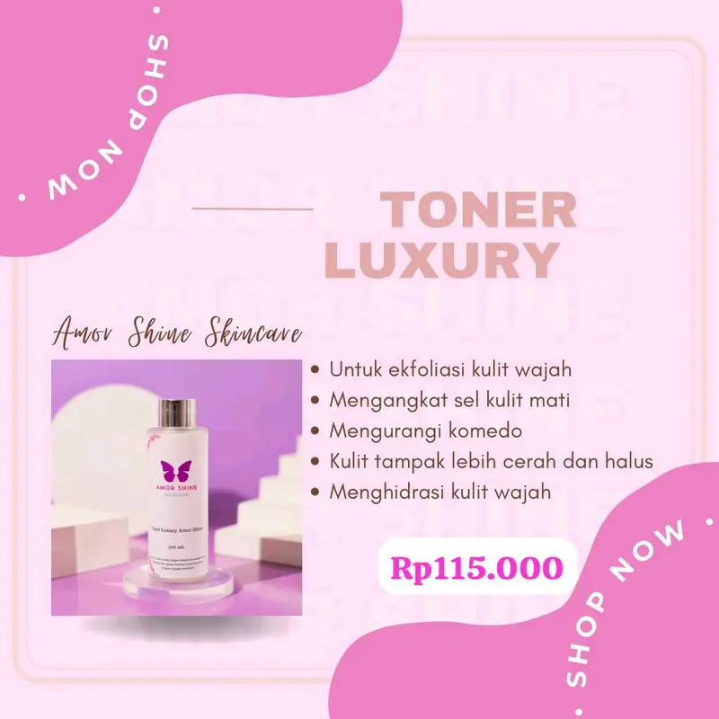 AMOR SHINE HARGA ECERAN GLOWING SEHAT ALAMI 0