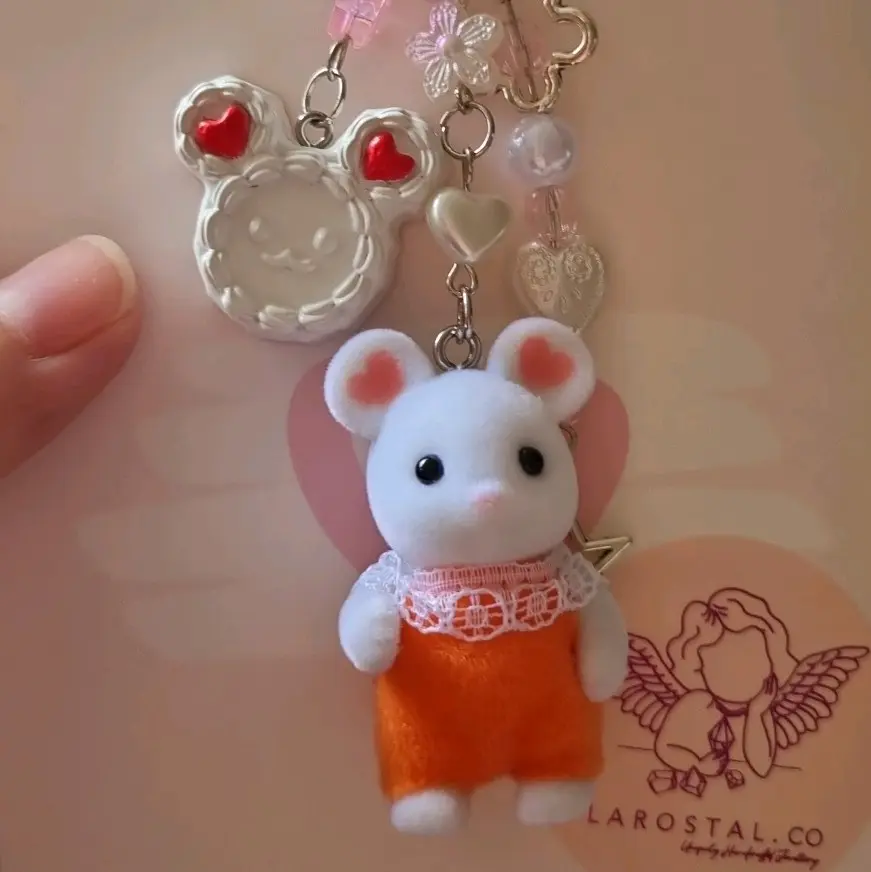 Sylvanian Family Handmade Livestream Keychain